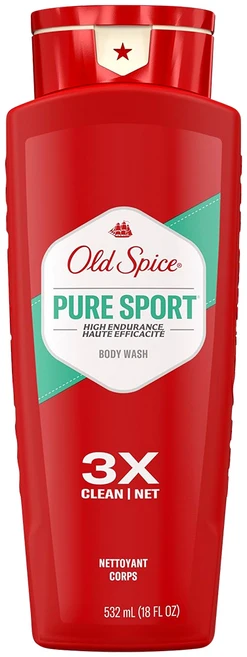 올드스파이스 하이 인듀어런스 퓨어 스포츠 바디 워시, 532ml, 1개 - 쿠팡