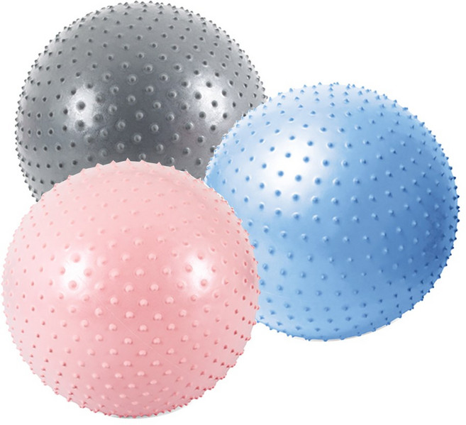 사렌콩 마사지 짐볼 65cm 알라스칸블루 자세교정짐볼 헬스장짐볼 밸런스강화짐볼