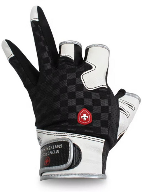 몽크로스 노멀 3컷 낚시장갑 루어장갑 GG-301, 블랙