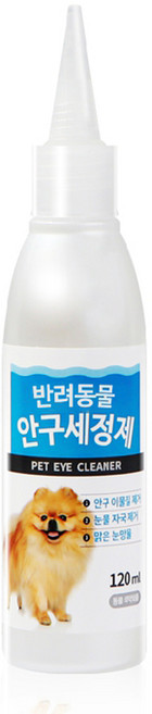 펫퍼스 반려동물 안구세정제, 120ml, 1개
