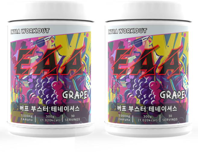 버프 부스터 테네이셔스 EAA, 2개, 300g