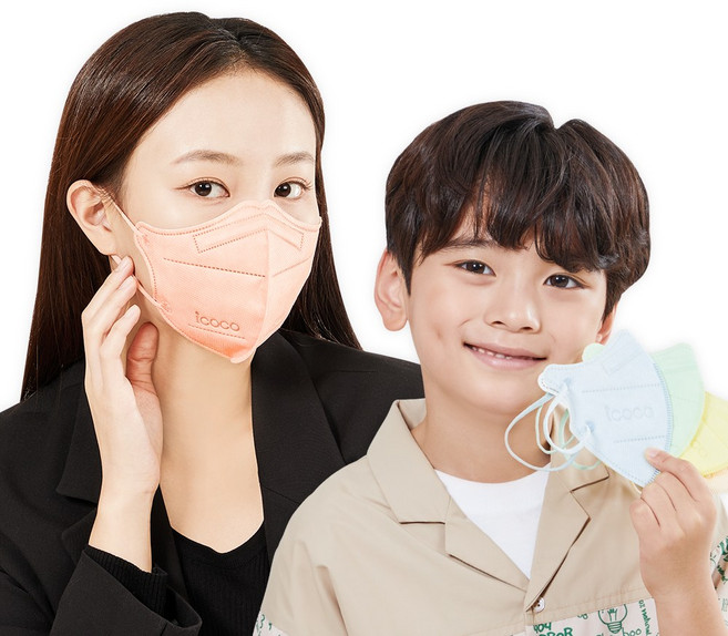 아이코코 컬러에디션 마스크 특대형 25매, 25매입, 대형XL, 다크그린, 1개