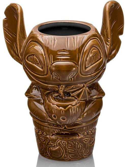 Geeki Tikis 디즈니 릴로 & 스티치 알로하 세라믹 머그 | 주류 및 음료용 파티 칵테일 텀블러 538.6g(19온스) 보관, Geeki Tikis 디즈니 릴로 & 스티치 알로하 세