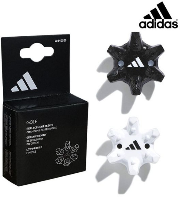 아디다스 NEW THINTECH 스파이크 골프화징 IA6409, 화이트