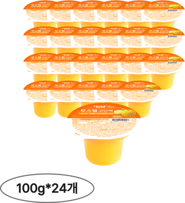 메디푸드 무스웰 고단백 고단백 영양푸딩, 100g, 24개
