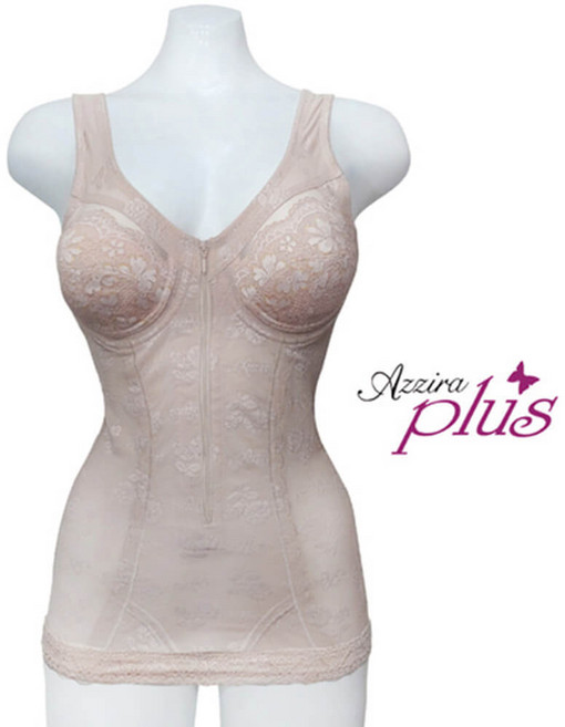 아찌라 317 지퍼 스커트 올인원 와이어 기능성 보정 바디슈트 75B-90D