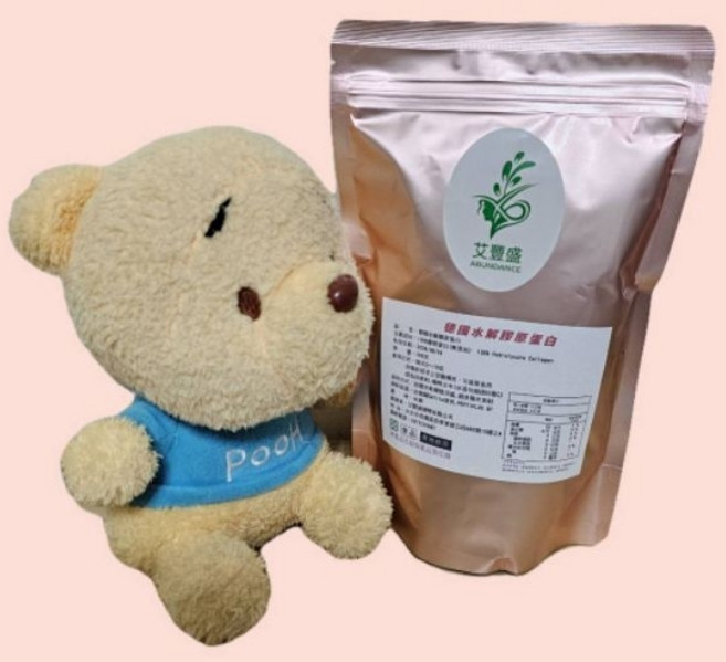 德國水解膠原蛋白粉(豬皮萃取)，還你美麗奇姬(原料來源由德國Gelita提供 PEPTIPLUS XP) 300克裝, 1個, 300克粉粉包裝