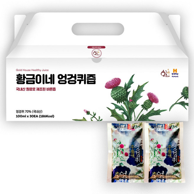국내산 엉겅퀴즙 100ml 30포, 30개
