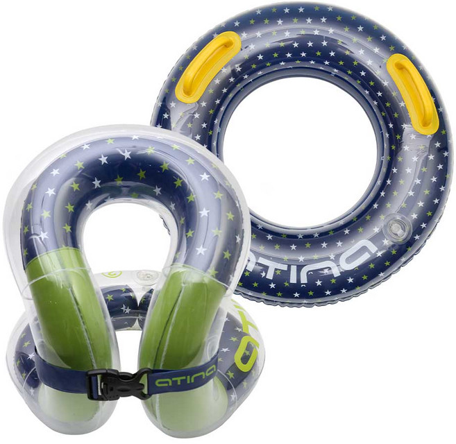 아티나 넥베스트 튜브세트 25kg 넥튜브 링+어깨튜브, 네이비, 1세트