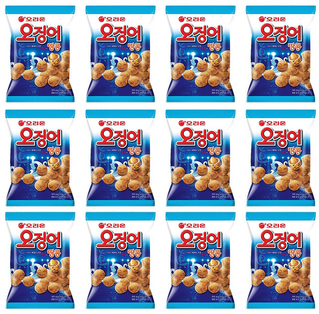 오징어땅콩, 30g, 12개