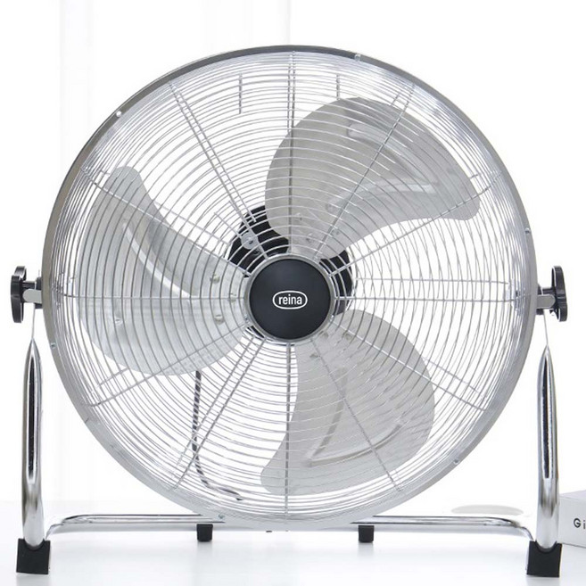 레이나 14형 메탈선풍기 RF-S014 공업용 데스크팬 날개30cm 알루미늄 3엽날개 풍량조절, 레이나 14인치 메탈선풍기 RF-S014
