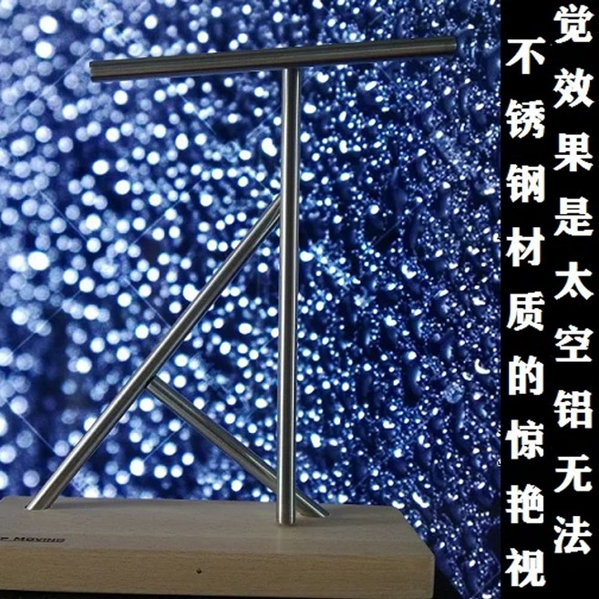 알레시 디어 찰리 정리대 거치대 바나나 걸이 인테리어, C. 충전 원목 받침대 스테인리스