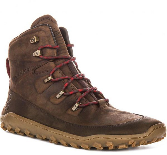 Vivobarefoot 비보베어풋 트래커 가죽 남성용 II 하이킹 킹 올 테레인 BT 앵클 부츠 카키 브라운 미국 12 163226