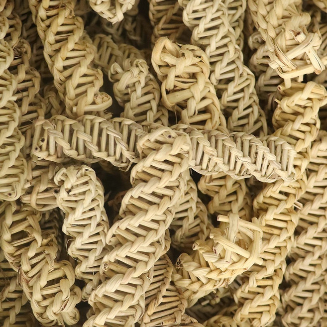 앵무새 장난감 꽈배기 등나무 앵무새 뜯기 용품 놀이, 1개