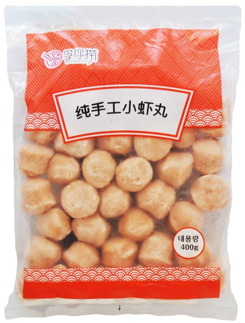 오너트리 등니노 새우피쉬볼 400g 마라탕 훠궈 샤브샤브 캠핑 어묵, 1개