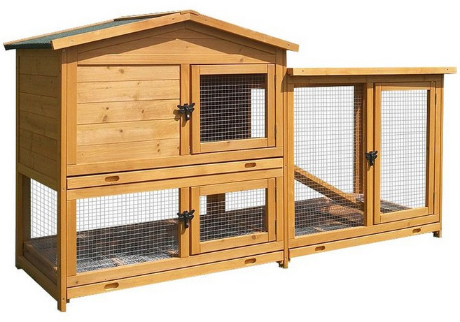 토끼 사육장 완 동물 대형 고양이 울타리 닭장 조립식 야외 농장 케이지, 2녹색(소) 1200x630x950mm, 1개