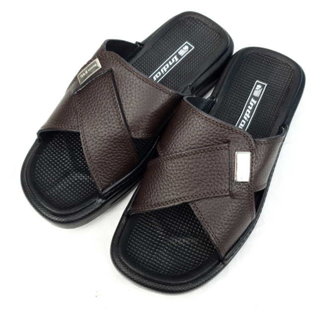 시흥수제화 국산 소가죽 발편한 키높이 푹신한 쿠션 미끄럼방지 남자 사무실 회사 슬리퍼