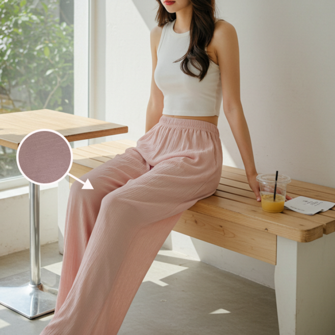 루베아 쿨링팬츠 아이스 얼음원단