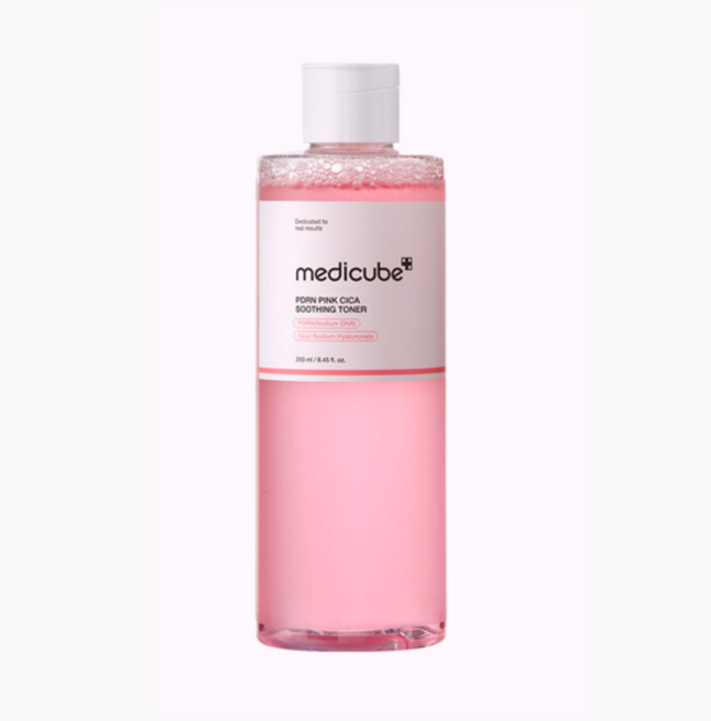 메디큐브 피디알엔 핑크 시카 수딩 토너, 250ml, 1개