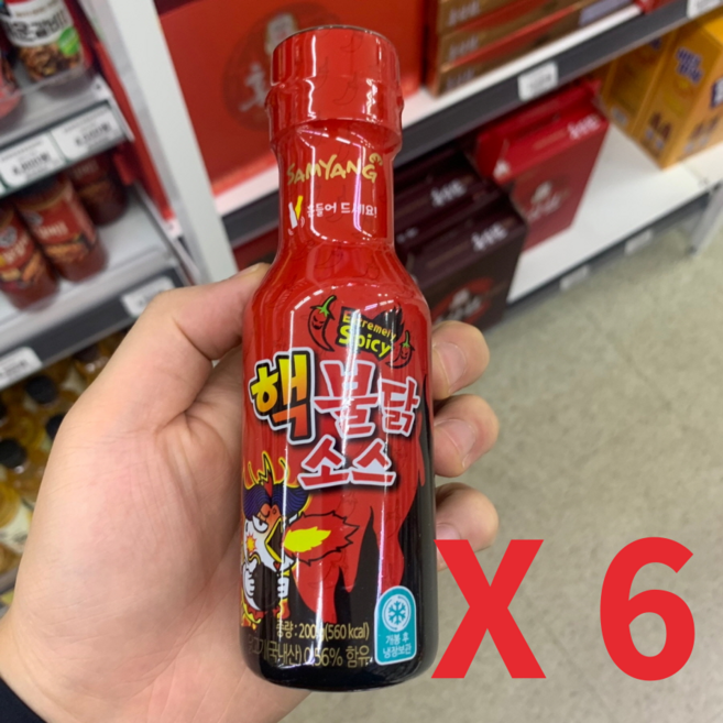 매운 양념 핵불닭볶음면 소스 핵불닭소스, 200g, 1개