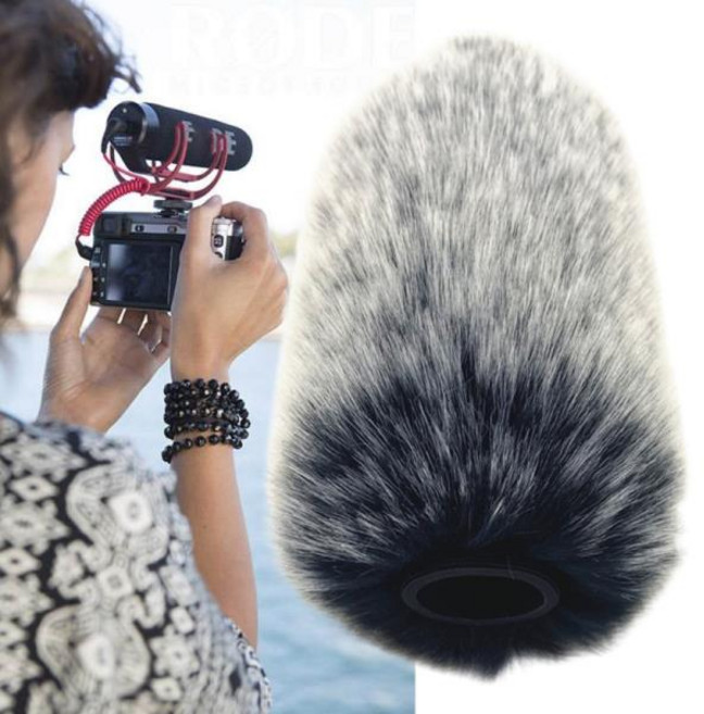 호환 Rode VideoMic Go 카메라 마이크 용 윈드 스크린 머프 데드 캣 고 실내 실외 실드, 한개옵션0, 한개옵션0, 1개