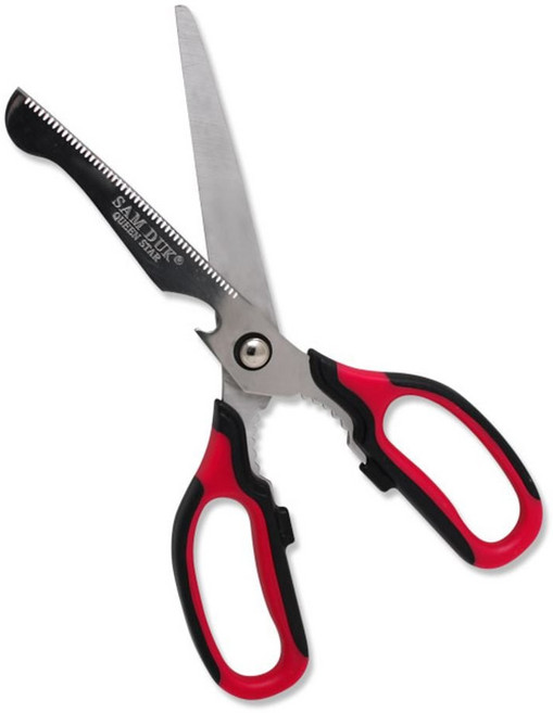 칼라가위 2호 주방가위 식당가위 가정용가위 다용도 양손, 상세설명 참조