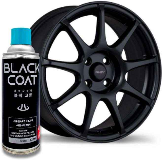 상온 흑색착색제 무광블랙 420ml, 1개