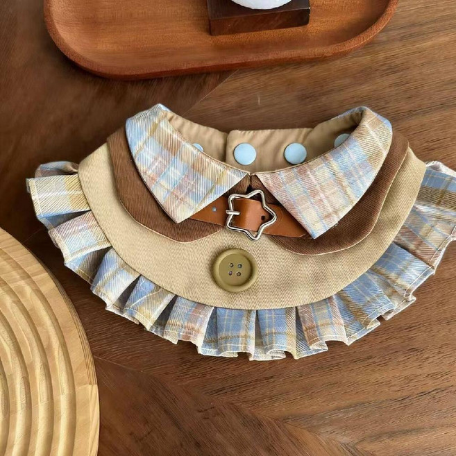 고양이 대형견 강아지 애완동물 침 수건 스누드, 2. B