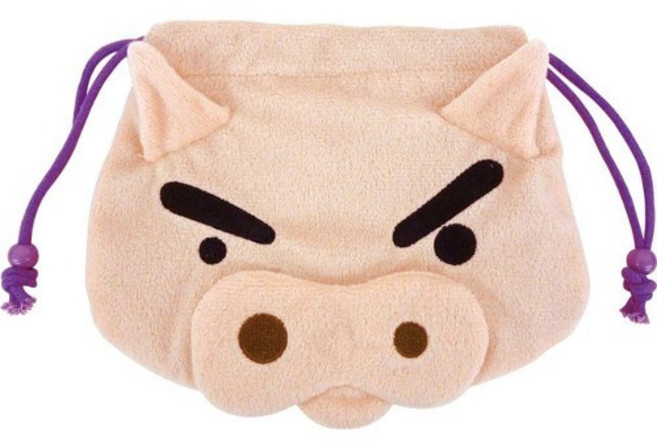 [곱하기] 일본직수입 짱구는 못말려 인형 주머니 파우치 부리부리대마왕 소품 화장품