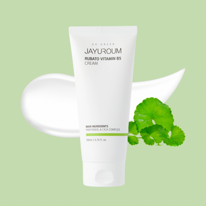 자유로움 루바토 비타민 B5 크림 진정 리페어 예민 좁쌀피부 대용량진정크림, 1개, 200ml