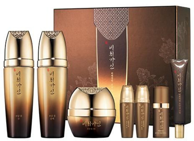 [7종]코리아나 비취가인 보담결 3종기획+쇼핑백, 1세트