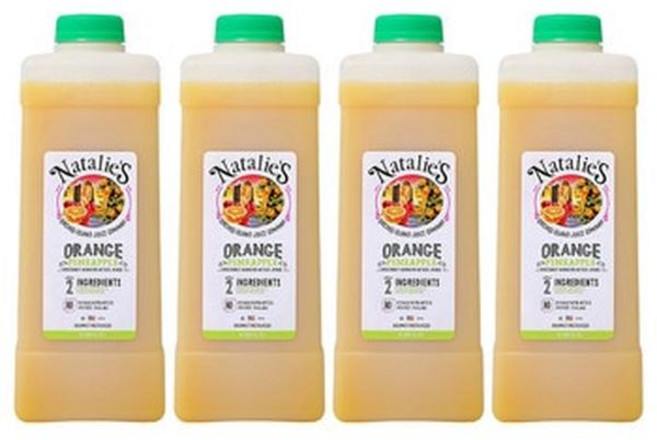 코스트코 나탈리스 오렌지 파인애플 주스 1Lx4, 4개, 1L