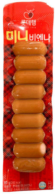 5분마켓 롯데 미니 비엔나 소세지요리 70g, 1개