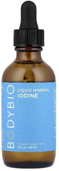바디바이오 아이오딘 미네랄 Iodine Liquid Mineral 액상 59ml, BodyBio, Iodine Liquid Mineral, 1개 - 쿠팡