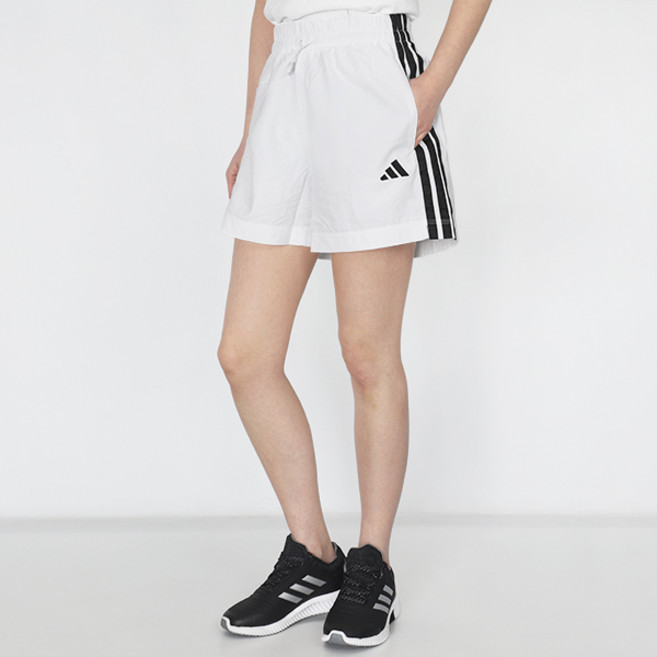 아디다스 여성 W 반바지 에센셜 3S 우븐 쇼츠