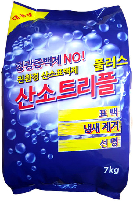 과탄산소다 특대용량 7kg 산소계표백제, 1개