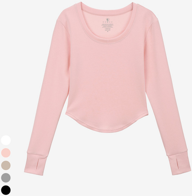 [콘치웨어] 소프트 모달 유넥탑 5colors 필라테스 요가