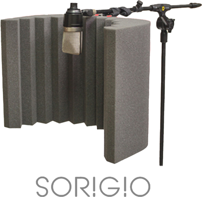 소리지오 리플렉션필터 폴리미니부스 방음부스 홈레코딩 홈스튜디오 보컬녹음, 1개