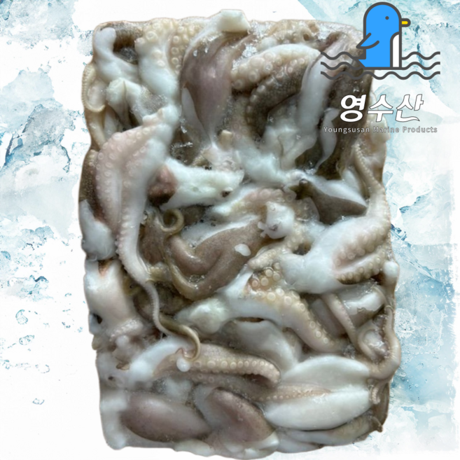 냉동 절단주꾸미 특대(2L) 사이즈 업소용 손질 주꾸미, 1개, 900g