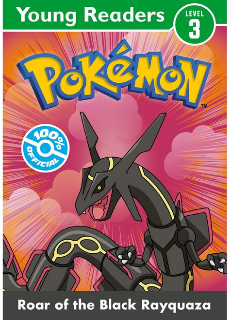 Pokémon Young Readers Level 3 讀本 Roar of the Black Rayquaza, 詳見詳細資訊