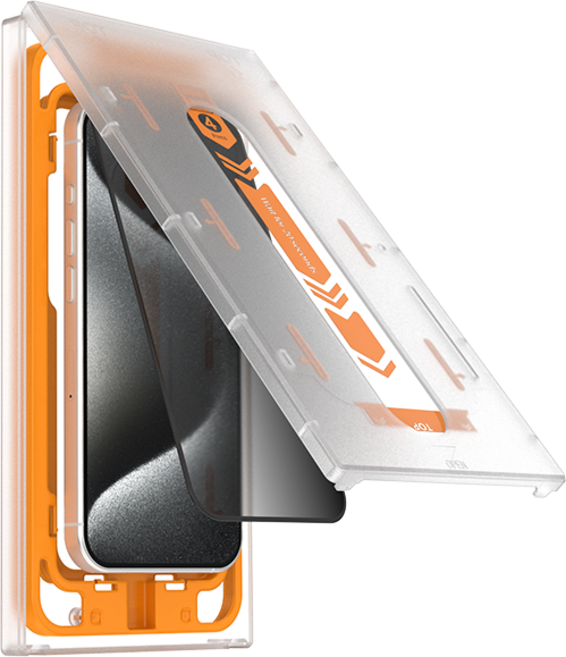 지모 아이폰 원터치 사생활보호 프라이버시 보호 강화유리 액정 보호필름, 1개