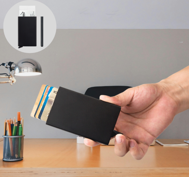 오버더림 카드 명함 메탈 케이스 명함 지갑