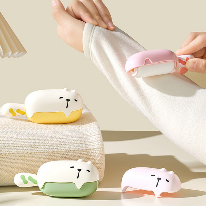 홈블리스마켓 반영구 미니 돌돌이 클리너, 그린, 1개