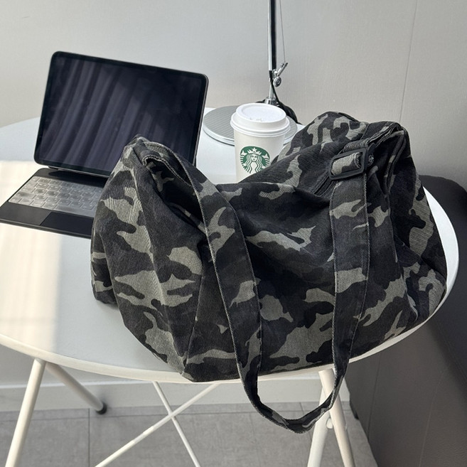 밀리터리 크로스백 여행 가방