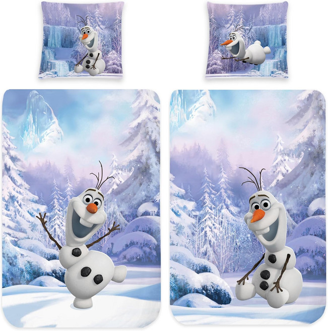 디즈니 겨울왕국 싱글 이불커버+배게 커버 2종 세트 Disney Frozen Duvet cover set