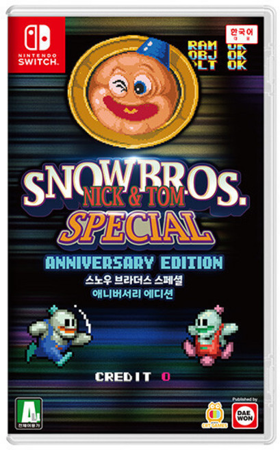 닌텐도 스위치 스노우 브라더스 닉&톰 스페셜 애니버서리 에디션, 단품