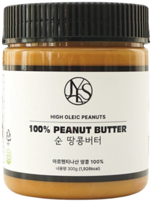 순 땅콩버터 100%땅콩, 1개, 300g