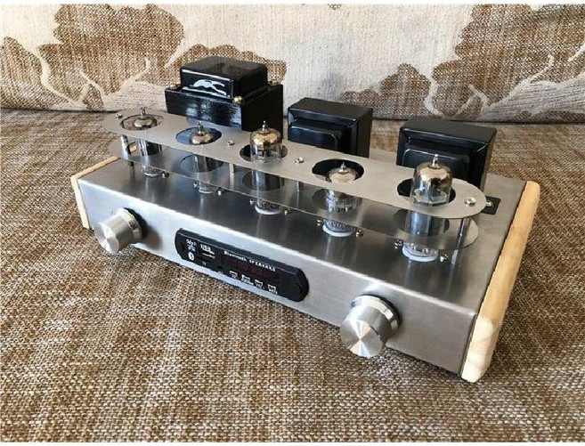 6N2 6P14 진공관 앰프 완제품 디코딩 DIY 자작키트 조립불필요 블루투스 스탠다드, 6P1 블루투스 디코더 완제품, 1개