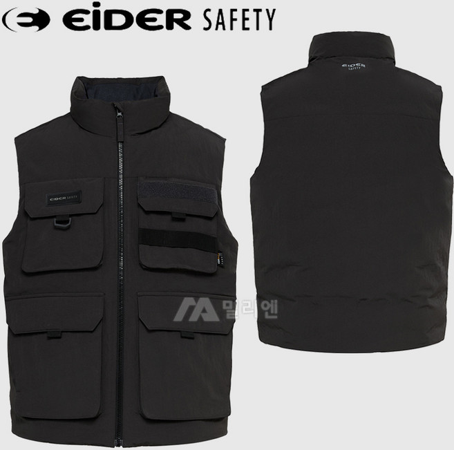 아이더 코듀라 패딩 베스트 포켓 워크웨어 보온조끼