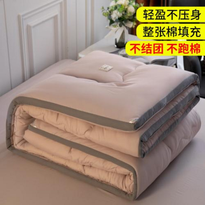 사계절 이불 학생 여름 두꺼운 봄가을 기숙사 1인용 남극인 세탁기 에어컨 겨울 이불솜